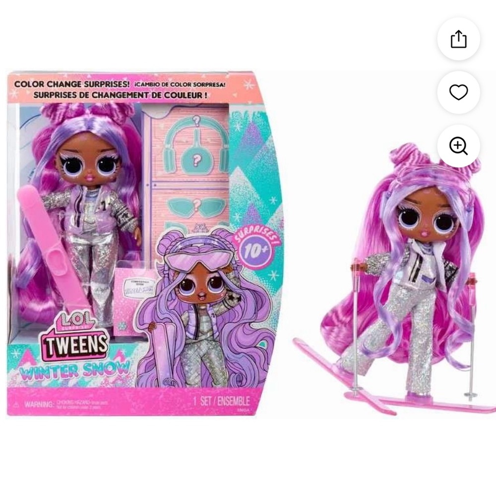 NEW L.O.L. Surprise! Violet Snow Tweens Doll